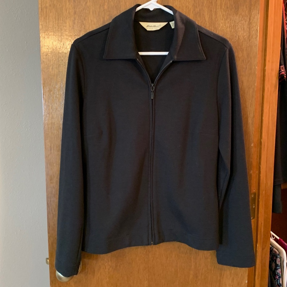 Eddie Beaur Black Zip Up